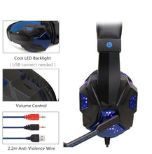 Carregar imagem no visualizador da galeria, Headset gamer com microfone e luz de led