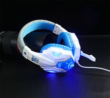 Carregar imagem no visualizador da galeria, Headset gamer com microfone e luz de led