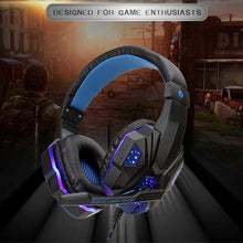 Carregar imagem no visualizador da galeria, Headset gamer com microfone e luz de led