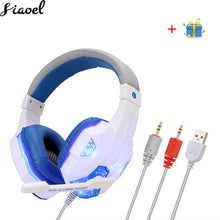 Carregar imagem no visualizador da galeria, Headset gamer com microfone e luz de led