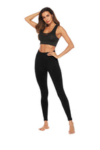 Carregar imagem no visualizador da galeria, Mulheres Leggings Sem Costura Sportswear Calças de Suor Sólidos Calças de Cintura Alta Casual Fitness