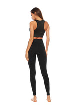 Carregar imagem no visualizador da galeria, Mulheres Leggings Sem Costura Sportswear Calças de Suor Sólidos Calças de Cintura Alta Casual Fitness