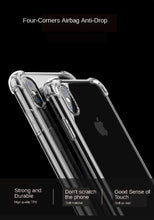 Carregar imagem no visualizador da galeria, Capa de Silicone para iPhone 11 Pro X XR XS MAX 5 SE 6 7 8 Plus Proteção Completa