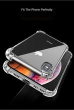 Carregar imagem no visualizador da galeria, Capa de Silicone para iPhone 11 Pro X XR XS MAX 5 SE 6 7 8 Plus Proteção Completa