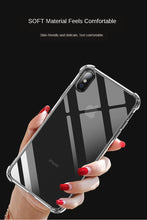 Carregar imagem no visualizador da galeria, Capa de Silicone para iPhone 11 Pro X XR XS MAX 5 SE 6 7 8 Plus Proteção Completa